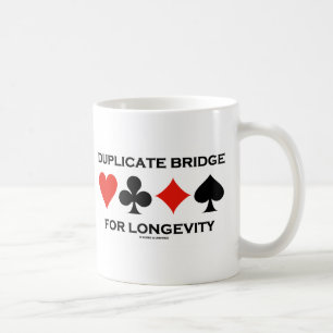 Duplicate Bridge For Longevity Coffee Mug