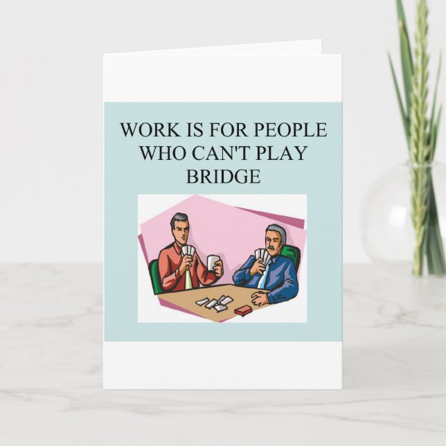 duplicate bridge game player card (Front)