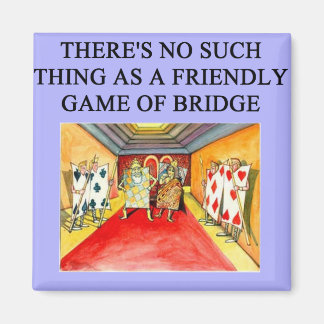 duplicate bridge game player magnet