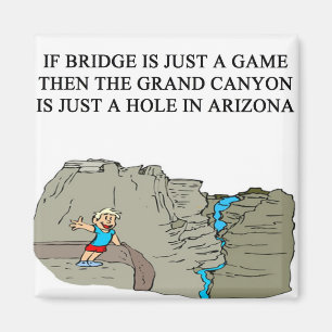 duplicate bridge game player magnet