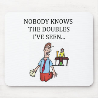 duplicate bridge game player mouse pad