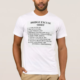 duplicate bridge game player T-Shirt