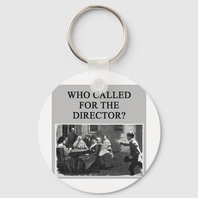 duplicate bridge player design key ring (Front)