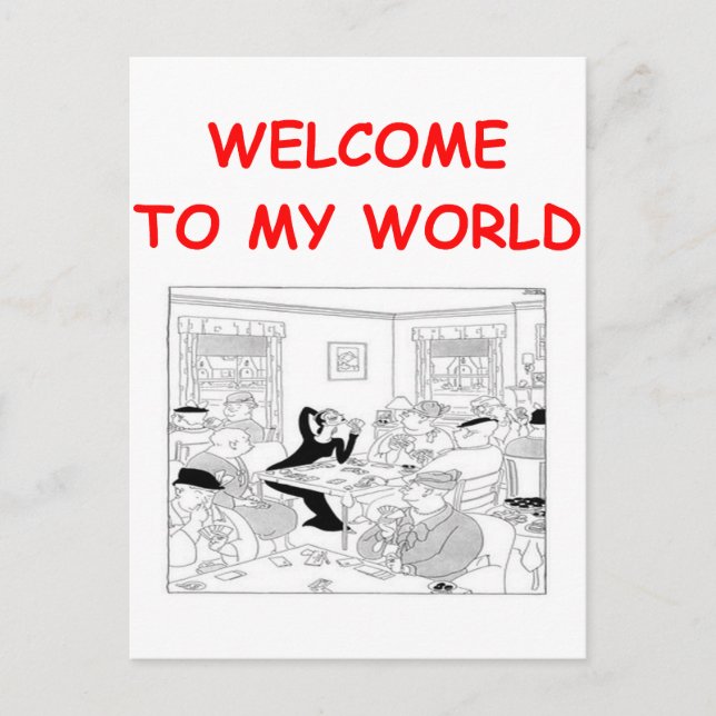 duplicate bridge postcard (Front)