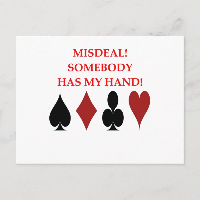 duplicate bridge postcard (Front)