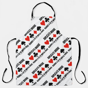 Duplicate Bridge Requires A Lot Of Mental Power Apron