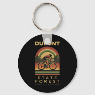 Dupont State Forest North Carolina Mountain Biking Key Ring