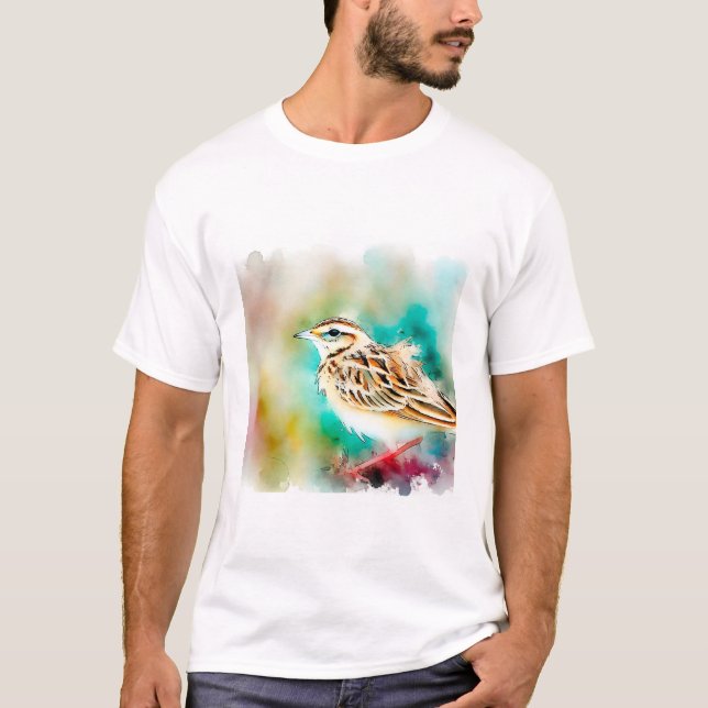Duponts lark 131024AREF131 - Watercolor T-Shirt (Front)