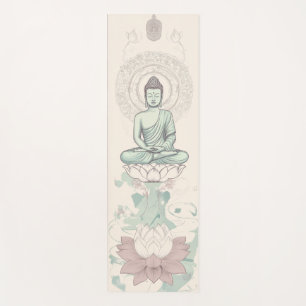 Durable Buddha Yoga Mat for Comfortable Flow