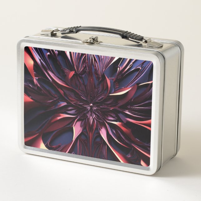 "Durable Metal Lunchbox: Keep Your Meals Fresh On- Lunch Box (Front)