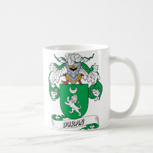 Duran Family Crest Coffee Mug