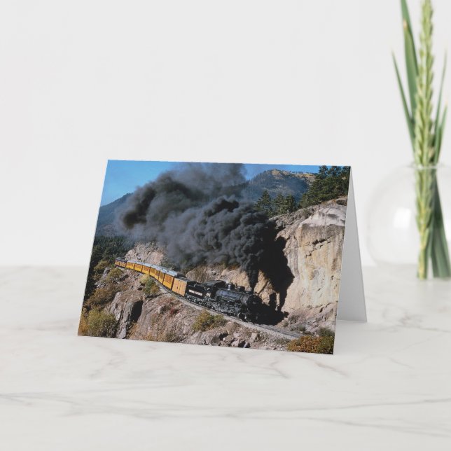 Durango and Silverton Railroad, No. 481, Bear Cree Card (Front)