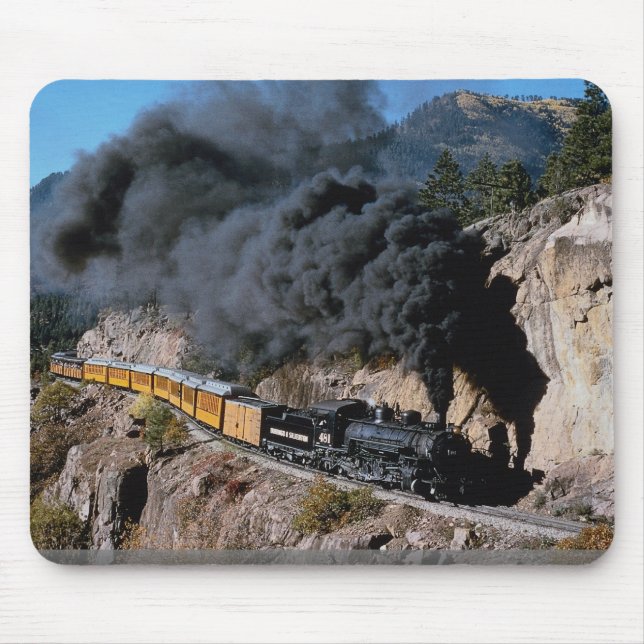 Durango and Silverton Railroad, No. 481, Bear Cree Mouse Pad (Front)
