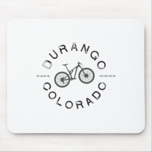 Durango Colorado Mountain Biking T  Mouse Pad