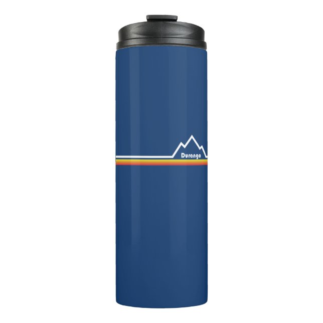Durango, Colorado Thermal Tumbler (Front)