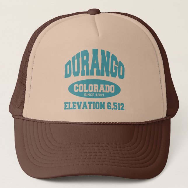 Durango, Colorado Trucker Hat (Front)
