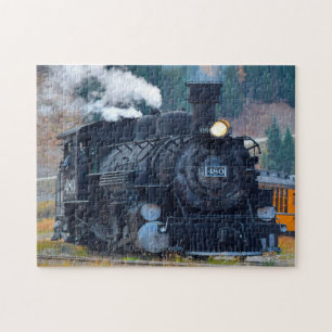 Durango Locomotive Colorado. Jigsaw Puzzle