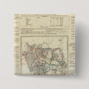 Durango, Mexico 15 Cm Square Badge