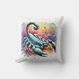 Durango Scorpion 010924AREF122 - Watercolor Cushion