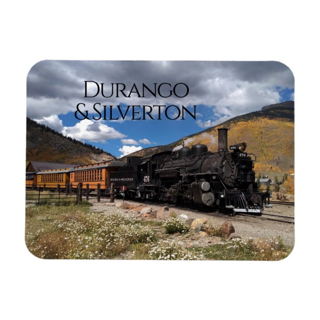 Durango & Silverton Narrow Gauge Railroad Magnet (Horizontal)