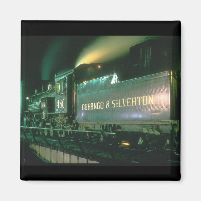 Durango & Silverton No_Steam Trains Magnet (Front)