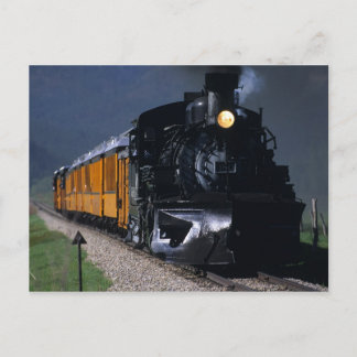 Durango & Silverton Steam Train Postcard