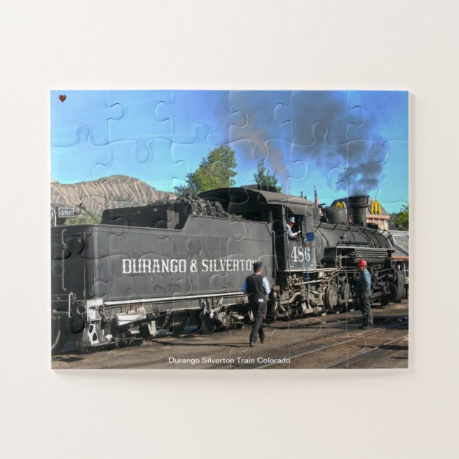 Durango Silverton Train Colorado Jigsaw Puzzle (Horizontal)