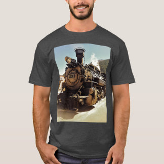 Durango to Silverton Narrow Gauge Railroad Engine T-Shirt