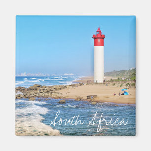 Durban Lighthouse Ocean South Africa Magnet