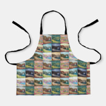 Durdle Door, Dorset, England Collage