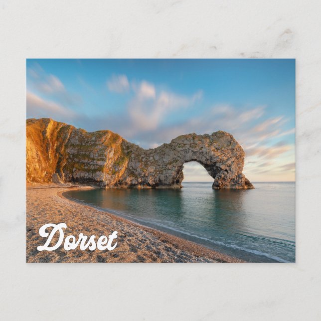 Durdle Door, Jurassic Coast, Dorset, England Postcard (Front)