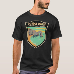 Durdle Door On Jurassic Coast In Dorset England T-Shirt