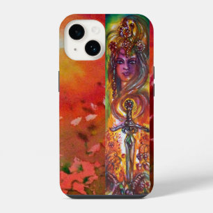 DURENDAL, EPIC SWORD AND ANGEL Red Yellow iPhone 14 Case