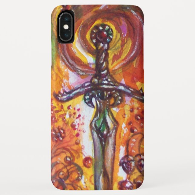 DURENDAL EPIC SWORD Red Yellow Fantasy Case-Mate iPhone Case (Back)