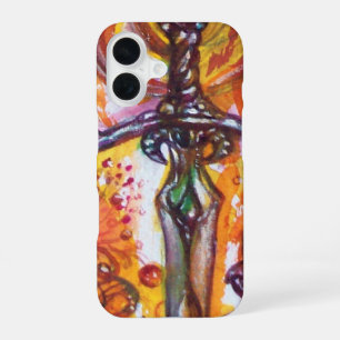 DURENDAL EPIC SWORD Red Yellow Fantasy iPhone 16 Case
