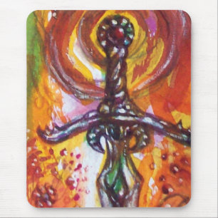 DURENDAL , ROMANTIC SWORD AND THE ANGEL MOUSE PAD