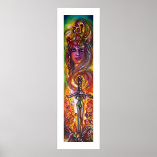 DURENDAL , ROMANTIC SWORD AND THE ANGEL POSTER