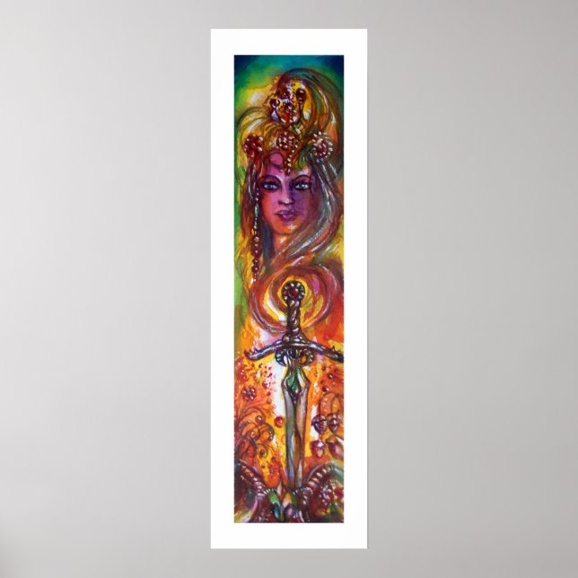 DURENDAL , ROMANTIC SWORD AND THE ANGEL POSTER (Front)