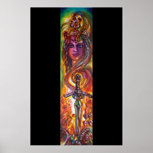 DURENDAL , ROMANTIC SWORD AND THE ANGEL POSTER