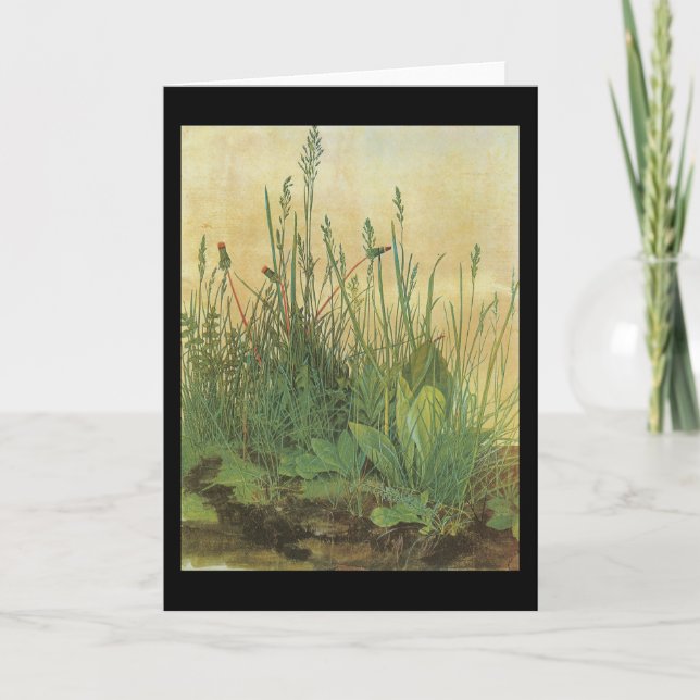 Durer Large Piece Of Turf Card (Front)