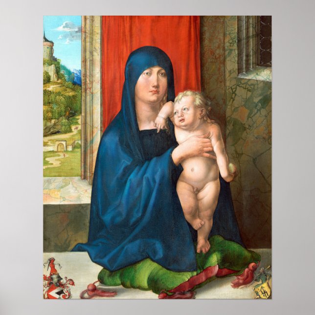 Dürer - Madonna And Child Poster (Front)