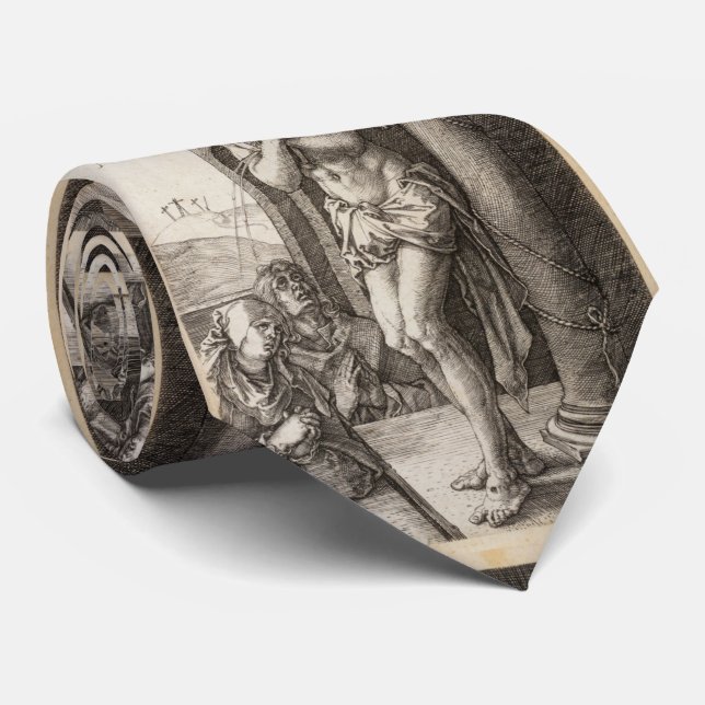 Durer Man of Sorrows by Column Tie (Rolled)