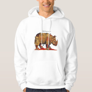 Durer Rhinoceros Colour Renaissance Hoodie