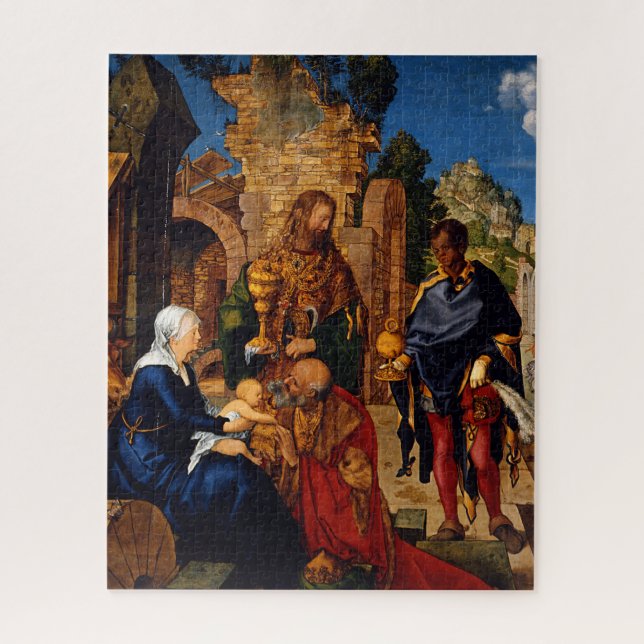 Durer - The Adoration of the Magi Jigsaw Puzzle (Vertical)