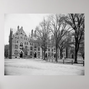 Durfee Hall and Chapel (Yale University) Poster