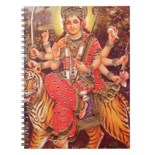 DURGA AND THE TIGER NOTEBOOK