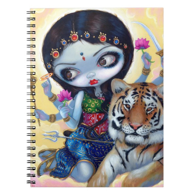 "Durga and the Tiger" Notebook (Front)