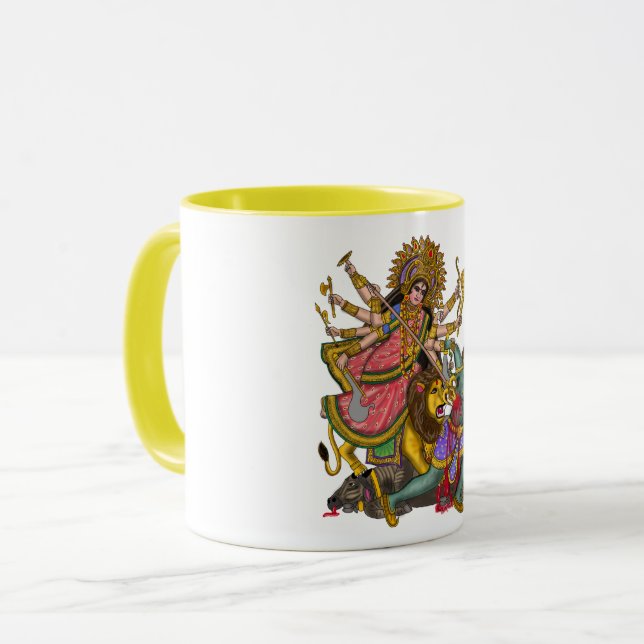 Durga Mahishasura Mardini  Mug (Front Left)