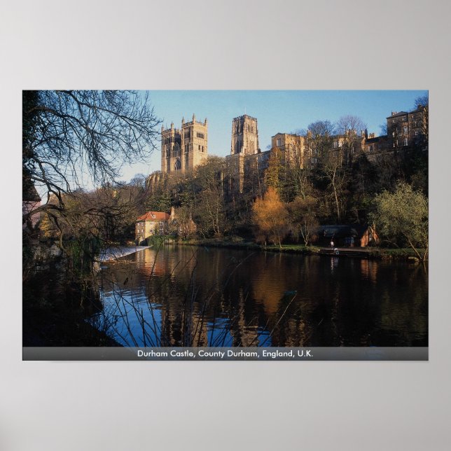 Durham Castle, County Durham, England, U.K. Poster (Front)