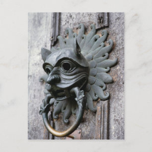 Durham Cathedral Sanctuary Knocker Postcard